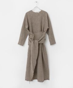 ARCHI　WOOL TWILL DRESS