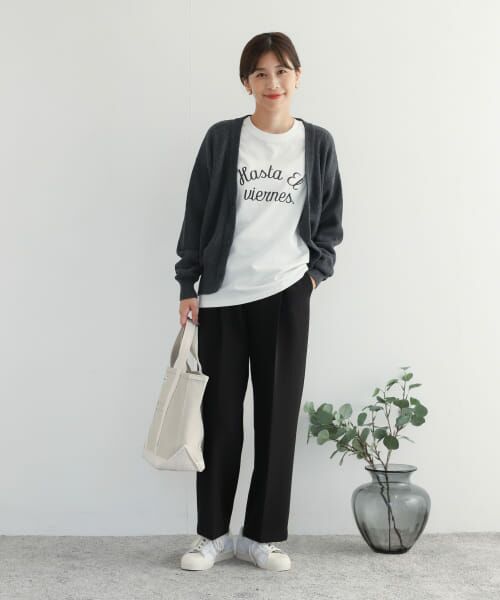 6(ROKU) ロゴプリントロングスリーブTシャツ - www.consorziomontecucco.it