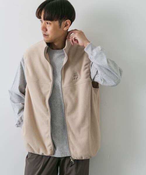 URBAN RESEARCH DOORS / アーバンリサーチ ドアーズ ベスト | URD Fleece Vest | 詳細3