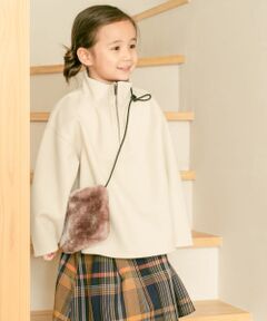 『親子リンク』add fabrics ハーフジップ(KIDS)