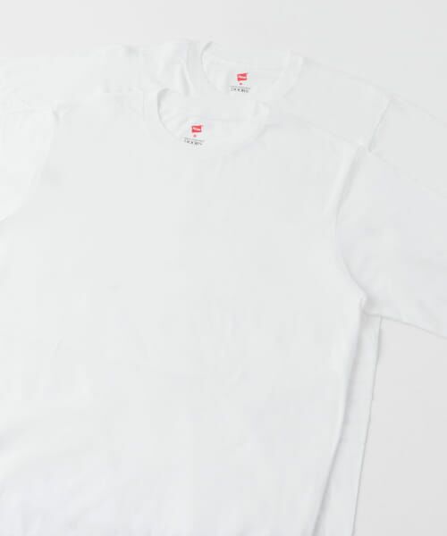 URBAN RESEARCH DOORS / アーバンリサーチ ドアーズ Tシャツ | 『別注』Hanes×DOORS　2P DOORS Fit Long-Sleeve T-shirts | 詳細12