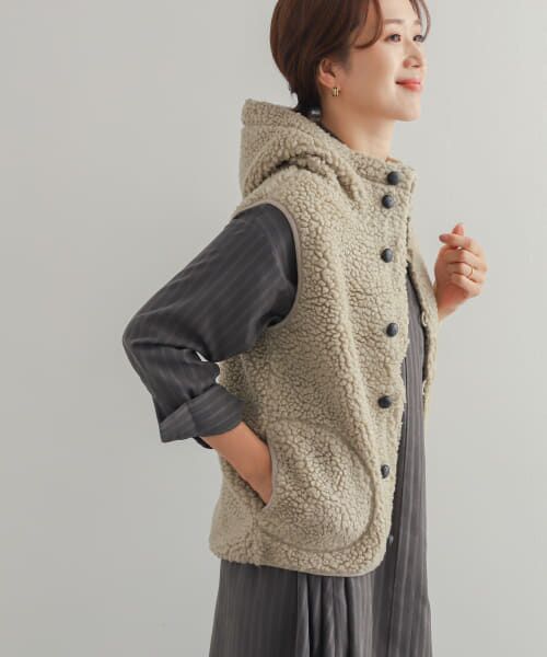 GYMPHLEX BOA HOODED VEST （その他アウター）｜URBAN RESEARCH DOORS