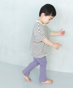 ooju　high waist rib pants(KIDS)