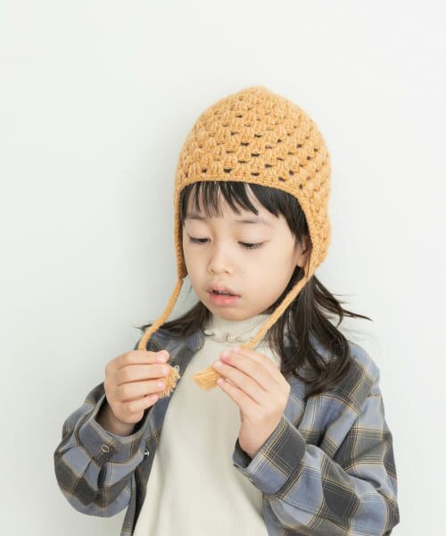 URBAN RESEARCH DOORS / アーバンリサーチ ドアーズ 服飾雑貨 | 耳付き柄編みニット帽(KIDS) | 詳細8