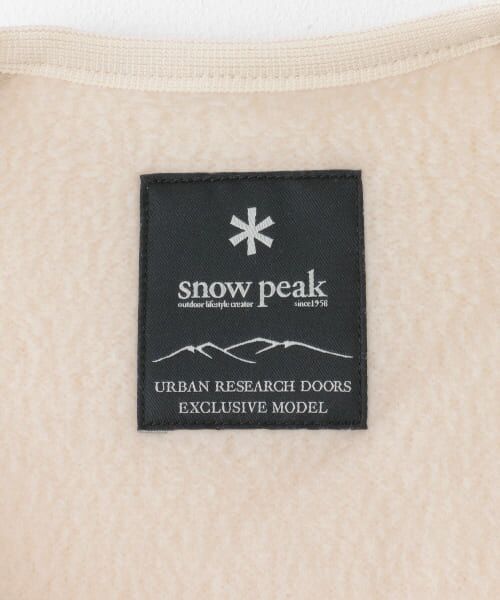 セール】 『別注』snow peak apparel×DOORS 20th ボアロングジャケット