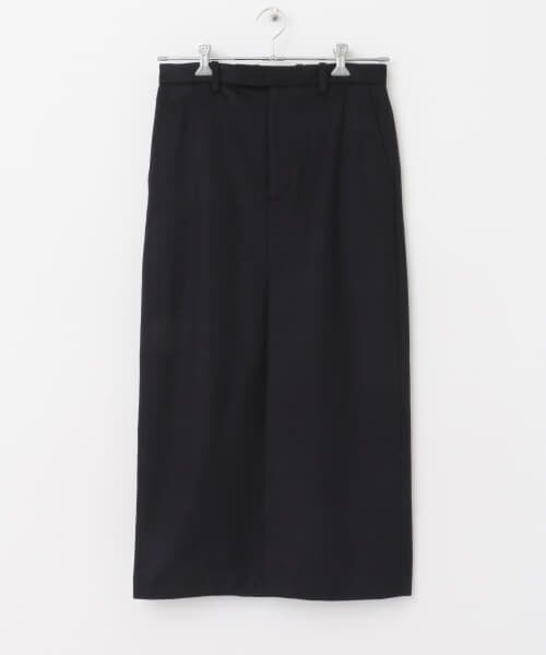 URBAN RESEARCH DOORS / アーバンリサーチ ドアーズ スカート | Scye　Loden Cloth Maxi Skirt | 詳細1