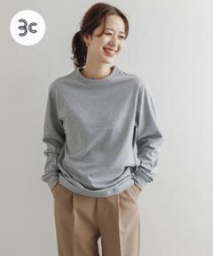 『ユニセックス』『6サイズ展開』commpost　リサイクルコットンロングスリーブTシャツ