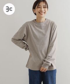 『ユニセックス』『6サイズ展開』commpost　リサイクルコットンロングスリーブTシャツ