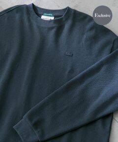 『別注』LACOSTE×DOORS　thick pique crew long-sleeve