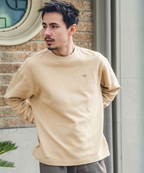 URBAN RESEARCH DOORS / アーバンリサーチ ドアーズ Tシャツ | 『別注』LACOSTE×DOORS　thick pique crew long-sleeve | 詳細16