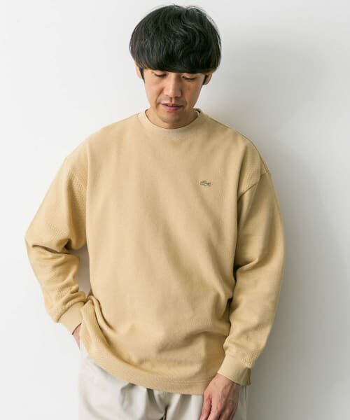 URBAN RESEARCH DOORS / アーバンリサーチ ドアーズ Tシャツ | 『別注』LACOSTE×DOORS　thick pique crew long-sleeve | 詳細23