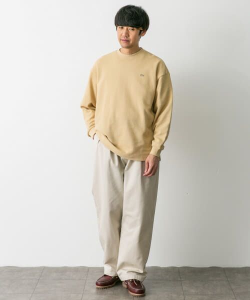 URBAN RESEARCH DOORS / アーバンリサーチ ドアーズ Tシャツ | 『別注』LACOSTE×DOORS　thick pique crew long-sleeve | 詳細27