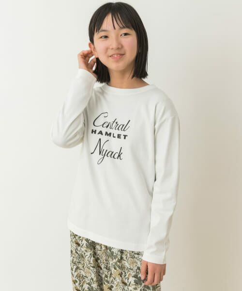 URBAN RESEARCH DOORS / アーバンリサーチ ドアーズ トップス | 『WEB/一部店舗限定サイズ』『親子リンク』ロゴプリントロンTシャツ(KIDS) | 詳細7