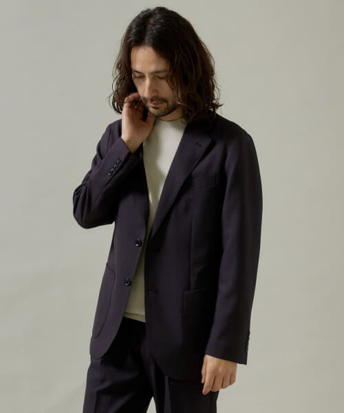 URBAN RESEARCH DOORS / アーバンリサーチ ドアーズ テーラードジャケット | 『イージーケア』LIFE STYLE TAILOR　トロワッシャーストレッチジャケット | 詳細4