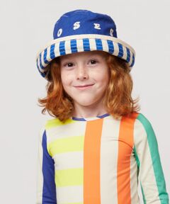 BOBO CHOSES　Stripes reversible Hat(KIDS)