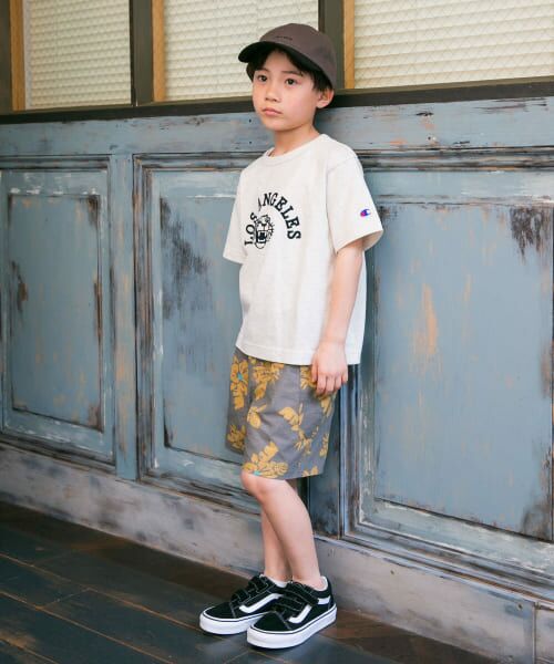 URBAN RESEARCH DOORS / アーバンリサーチ ドアーズ トップス | 『別注』Champion×DOORS　タイガーTシャツ(KIDS) | 詳細1