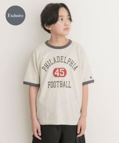 『WEB/一部店舗限定』『別注』Champion×DOORS　ベーシックリンガーTシャツ(KIDS)