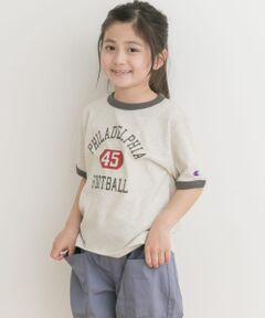 『別注』Champion×DOORS　ベーシックリンガーTシャツ(KIDS)