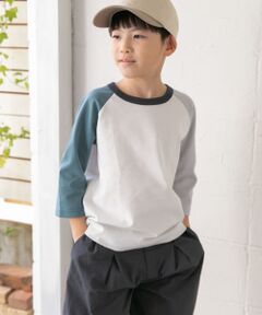『WEB/一部店舗限定サイズ』7分袖クレイジーポンチTシャツ(KIDS)