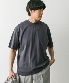 『UR TECH』防汚加工モックネックTシャツ