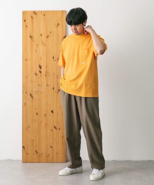 URBAN RESEARCH DOORS / アーバンリサーチ ドアーズ Tシャツ | add fabrics ポケットクルーネック Tシャツ | 詳細19