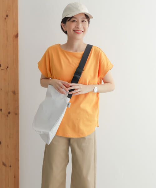 URBAN RESEARCH DOORS / アーバンリサーチ ドアーズ Tシャツ | add fabrics オーバーフレンチTシャツ | 詳細28