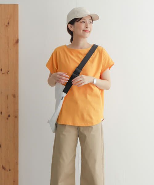 URBAN RESEARCH DOORS / アーバンリサーチ ドアーズ Tシャツ | add fabrics オーバーフレンチTシャツ | 詳細29