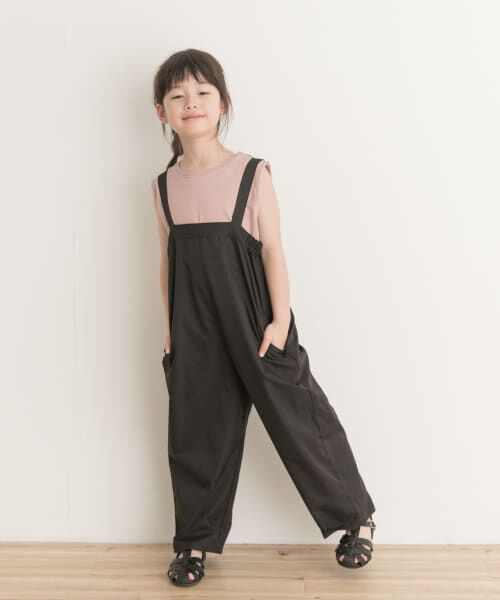 URBAN RESEARCH DOORS / アーバンリサーチ ドアーズ ワンピース | 『親子リンク』add fabrics撥水サロペット(KIDS) | 詳細4