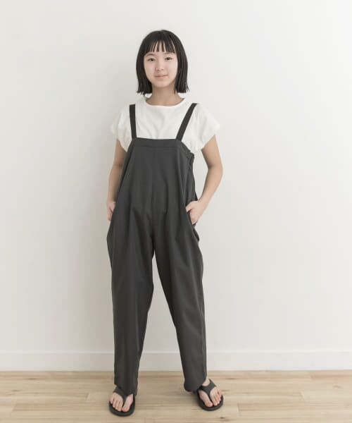 URBAN RESEARCH DOORS / アーバンリサーチ ドアーズ ワンピース | 『親子リンク』add fabrics撥水サロペット(KIDS) | 詳細13