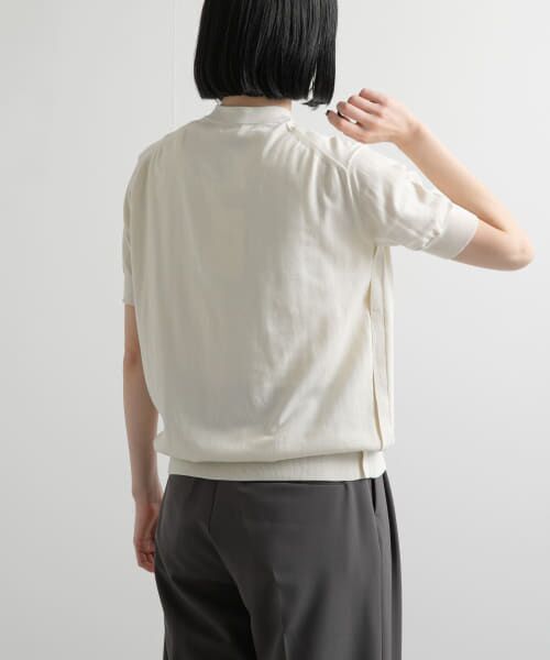 URBAN RESEARCH DOORS / アーバンリサーチ ドアーズ ニット・セーター | Scye　GIZAcotton H/N SHIRTS | 詳細2