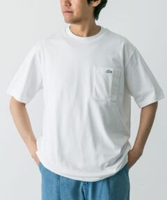 LACOSTE　アウトラインクロックポケットTシャツ