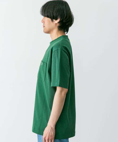 URBAN RESEARCH DOORS / アーバンリサーチ ドアーズ Tシャツ | LACOSTE　アウトラインクロックポケットTシャツ | 詳細2