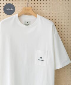 『別注』Snow Peak Apparel×DOORS　Pocket Logo T-shirts