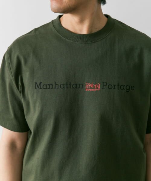 URBAN RESEARCH DOORS / アーバンリサーチ ドアーズ Tシャツ | 『別注』Manhattan Portage×DOORS　胸ロゴ プリント Tシャツ | 詳細29