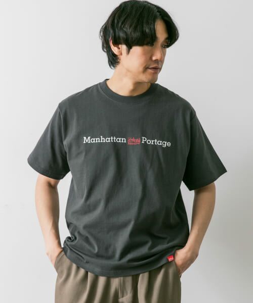 URBAN RESEARCH DOORS / アーバンリサーチ ドアーズ Tシャツ | 『別注』Manhattan Portage×DOORS　胸ロゴ プリント Tシャツ | 詳細8