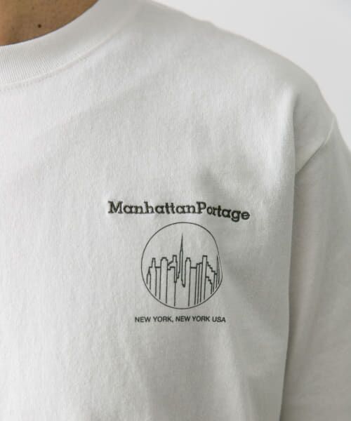 URBAN RESEARCH DOORS / アーバンリサーチ ドアーズ Tシャツ | 『別注』Manhattan Portage×DOORS　ワンポイント プリント Tシャツ | 詳細23