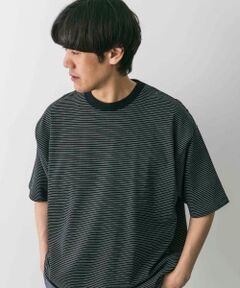 ミジンボーダーショートスリーブTシャツ