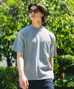 『XLサイズ/WEB限定』ダブルフェイス クルーネック ショートスリーブ Tシャツ