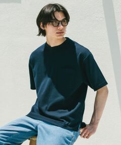 『XLサイズ/WEB限定』ダブルフェイス クルーネック ショートスリーブ Tシャツ