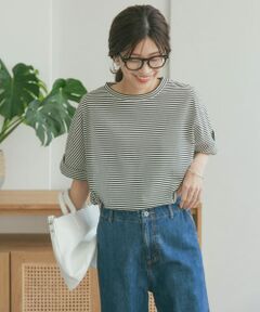 『UR TECH』USAコットンロールスリーブTシャツ