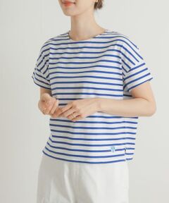 『一部別注カラー』ORCIVAL　BOATNECK SHORT-SLEEVE PULLOVER