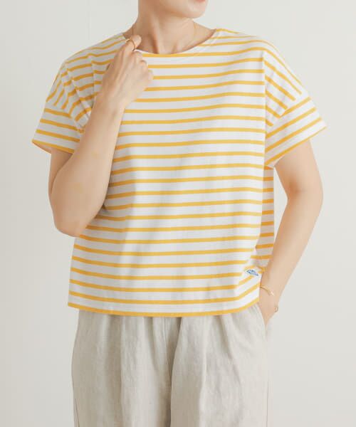 URBAN RESEARCH DOORS / アーバンリサーチ ドアーズ Tシャツ | 『一部別注カラー』ORCIVAL　BOATNECK SHORT-SLEEVE PULLOVER | 詳細7