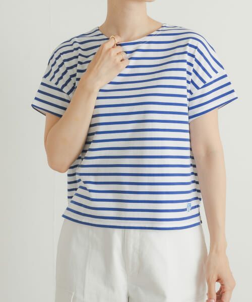 URBAN RESEARCH DOORS / アーバンリサーチ ドアーズ Tシャツ | 『一部別注カラー』ORCIVAL　BOATNECK SHORT-SLEEVE PULLOVER | 詳細9