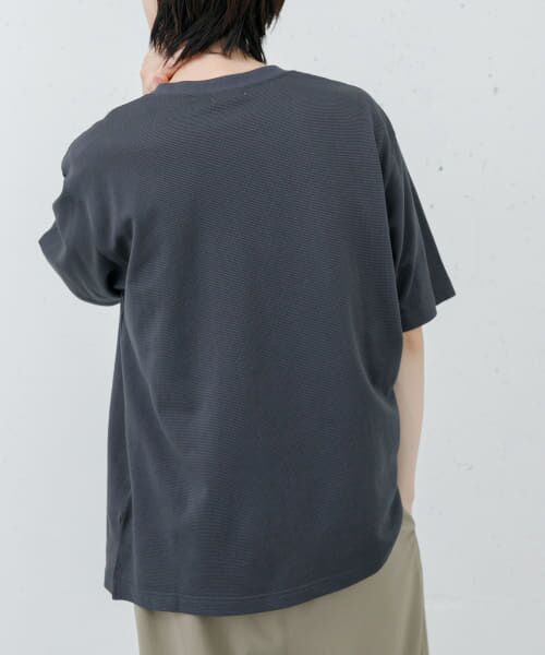 URBAN RESEARCH DOORS / アーバンリサーチ ドアーズ Tシャツ | FORK&SPOON　TCワッフルショートスリーブTシャツ | 詳細13