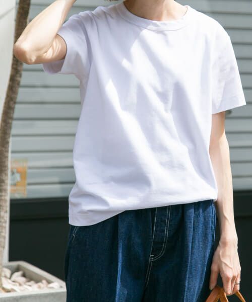 URBAN RESEARCH DOORS / アーバンリサーチ ドアーズ Tシャツ | 『接触冷感』FORK&SPOON　オーガニックコットンクルーネックTシャツ | 詳細6