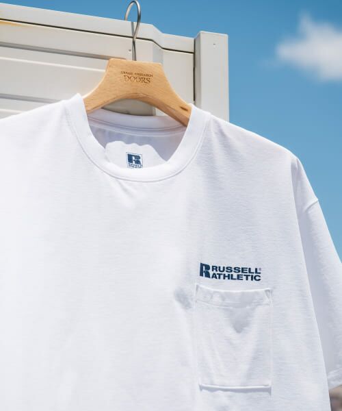 URBAN RESEARCH DOORS / アーバンリサーチ ドアーズ Tシャツ | 『別注』RUSSELL ATHLETIC×DOORS　DRY-POWER S/S T-shirts | 詳細1