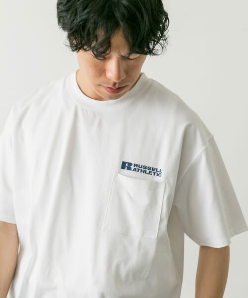 URBAN RESEARCH DOORS / アーバンリサーチ ドアーズ Tシャツ | 『別注』RUSSELL ATHLETIC×DOORS　DRY-POWER S/S T-shirts | 詳細3