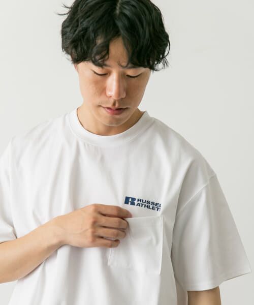 URBAN RESEARCH DOORS / アーバンリサーチ ドアーズ Tシャツ | 『別注』RUSSELL ATHLETIC×DOORS　DRY-POWER S/S T-shirts | 詳細4