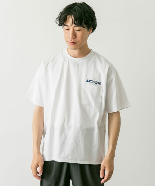 URBAN RESEARCH DOORS / アーバンリサーチ ドアーズ Tシャツ | 『別注』RUSSELL ATHLETIC×DOORS　DRY-POWER S/S T-shirts | 詳細5
