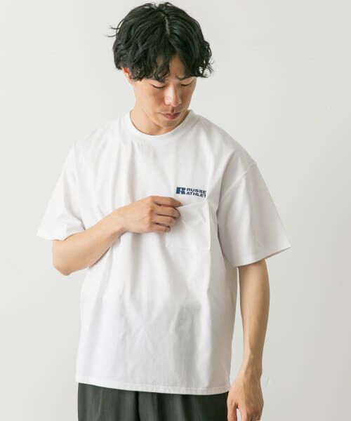 URBAN RESEARCH DOORS / アーバンリサーチ ドアーズ Tシャツ | 『別注』RUSSELL ATHLETIC×DOORS　DRY-POWER S/S T-shirts | 詳細6